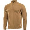 M-Tac Delta Fleece - Maglione caldo con passanti per il pollice, leggero pile da 190 g/m², chiusura lampo YKK, versatile per attività all'aperto e di tutti i giorni