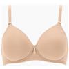 Lepel Reggiseno Donna 350 Belseno Segreto Cotton - Senza Ferretto, Coppe Preformate in Cotone, Comfort Naturale e Invisibilità sotto Gli Abiti - Spalline in Raso e Dettaglio Strass - Taglie B,C