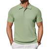 COOFANDY Polo da uomo a maniche corte, estiva, vestibilità regolare, casual, da golf