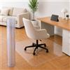 INNODIYTECH Tappetino trasparente per Sedia Office, 90 x 120 cm, PVC trasparente antiscivolo; protettivo per pavimenti in parquet; vinile resistente; protezione per scrivania, 30 x 25 cm, con striscia adesiva