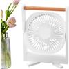 Veasbuu Ventilatore a piantana, ventilatore per camera da , ventilatore ricaricabile a 4 velocità regolabili, inclinazione regolabile a 360 gradi, circolatore d'aria a basso rumore con potente