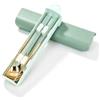 HERCHR Set di bacchette e cucchiai coreani, set di posate per bacchette portatili con scatola di immagazzinaggio, set di cucchiai e bacchette in acciaio inossidabile riutilizzabili(Verde)