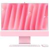 APPLE - 24-inch Imac With Retina 4.5k Display: M4 Chip With 10-core Cpu And 10-core Gpu, 16gb, 256gb Ssd - Pink (mwv43d /a) Layout QWERTZ - SPEDIZIONE GRATUITA