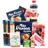 1mal1japan Miso Ramen | Box per zuppa di noodles giapponese (per 6 porzioni, box DIY ramen da 10 pezzi con istruzioni incluse), idea regalo