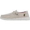 HEYDUDE Hey Dude Wendy Chambray - Scarpe Donna Slip-On Sneakers - Mocassini, White Nut, 41