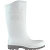 COFRA Asteroid White S5 Ci SR 41 Taglia 41 Stivali in PVC Bianco con Puntale e Lamina in Acciaio Inox antistatici Antiscivolo Termici