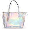 BRASS TACKS Leathercraft orsa Tote Donna Grande Capienza in Pelle PU Impermeabile con Cerniera | Manico e Tracolla | Scomparto Laptop 15 | Organizer Interno | Lavoro Università Shopping Viaggio