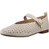 Clarks Fawna Jane - Ballerine da Donna, Cream Leather,