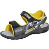 dc comics Sandali Sportivi Batman Bambini, Aperti Davanti, con Chiusura Facile, Scarpe estive
