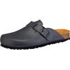 Lico, Bioline Clog, pantofole da uomo, Grigio (antracite.), 45 EU