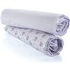 Prénatal Pack 2 sotto letto con angoli in tessuto