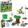 Lego Super Mario 71440 Avventure Di Lego Luigi Interattivo, Giocattolo Con 4 Personaggi Nintendo Da Collezione Per Bambini 6+