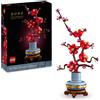 Lego icons botanical Lego Icons 10369 Albicocco Giapponese, Fiore Finto Artificiale Da Costruire Per Adulti, Idea Regalo Per Donna, Uomo, Lei O Lui