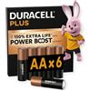 Duracell Plus Powerboost AA LR06 - Pacco da 6