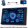 SHCHV Schermo secondario IPS tipo C da 8,8/5/3,5 pollici CPU GPU RAM HDD Monitor Display USB liberamente AIDA64 Mini monitor Win 10 11