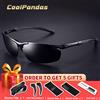 CoolPandas Occhiali da sole quadrati con design in alluminio Occhiali da sole polarizzati fotocromatici da donna Occhiali camaleonte antiriflesso Tonalità alla moda
