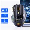Mouse da gioco Wireless USB IMICE GW-X7 3200DPI Dual Mode ricaricabile 7 tasti 2.4Ghz Mouse silenzioso Bluetooth LED traspirante a 7 colori