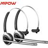 MPOW Confezione da 1/2 Mpow M5 Bluetooth V5.0 Cuffie wireless per camionista Cuffie per chiamate in vivavoce con microfono per call center Office