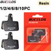 BUCKLOS Pastiglie freno bici Pastiglie disco in resina per SHIMANO B01S Pastiglie freno idrauliche per bicicletta MTB resistenti all'usura per parti freno B03S B05S
