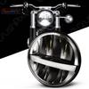 BraveWAY Faro per moto da 5,75" 5 3/4 LED