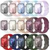 PEO Cinturino in silicone per cinturino Apple Watch 44mm 45mm 40mm 41mm 42-38mm 45 mm braccialetto sportivo serie iwatch 8 7 6 5 4 3 SE 9 Ultra 2 49mm