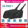 EJEAS V6 PRO + Moto Bluetooth Casco Auricolare Interfono 850mAh MOTO Comunicatore 800m Interfono per 6 Piloti IP65 Impermeabile