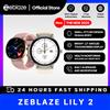 Zeblaze NUOVO 2025 Zeblaze Lily 2 Chiamate Bluetooth Smartwatch 1.2 "Schermo AMOLED Doppi cinturini Monitoraggio della salute Orologio intelligente per le donne