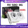 SOYO schede grafiche Radeon RX580 8G GDDR5 memoria scheda di gioco Video muslimgpu componenti per Computer Desktop AMD RX 580 8G