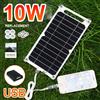 NONE Pannello solare portatile Pannello USB Pieghevole Outdoor Sun Camping 5V Power Bank per iPhone Caricatore Pannelli per telefoni cellulari Kit batteria