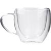 NONE Tazza da caffè/espresso in borosilicato a doppia parete Gissed 80ml - Disponibile in set da 2, 4 e 6