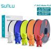SUNLU Filamento SUNLU PLA Opaco per Stampanti 3D FDM 1.75 mm Avvolto Ordinatamente PLA con Superficie Opaca Facile da Usare Compatibile con la Maggior parte delle Stampanti