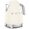 SMEG Bollitore Smeg 50' Style con impostazione della temperatura Crema/Nero/Rosso/Verde pastello/Blu/Bianco