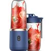 NONE Mini frullatore portatile ad alta potenza - 400 ml - Materiale PP per uso alimentare - Compatto, leggero e divertente - Lavabile in lavastoviglie - Batteria a lunga durata con ricarica USB - Ideale