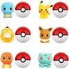 FUNISM Anime Pokemon PokeBall Mini Doll Action Figures Pikachu Charmander Bulbasaur Originale Genuino Modello Ornamento Giocattolo Per Bambini Regalo