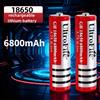LIKEKALA ♦️ 2025 Nuova batteria al litio 18650 3.7 V Volt 6800 mah BRC 18650 Batteria ricaricabile Batterie al litio agli ioni di litio per torcia Power Bank