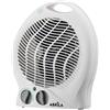 FABRILAMP Termoventilatore Elettrico Candil 2000w Bianco 2 potenze, 3 funzioni, Termostato Reg. Griglia protettiva sicura e maneggevole 26,8x25,7x15,5 cm, sistema di protezione antiribaltamento,
