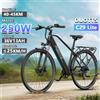DUOTTS C29 Lite E-Bike 250W Motore 36V13AH Batteria al litio Bicicletta elettrica Pneumatici da 27,5 * 2 pollici Freni a doppio disco Bici elettrica da città