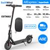 SwiftWind Monopattino Elettrico E9TMAX 10 Pollici 500W 36V10Ah Autonomia 35-40km Pneumatici a Nido d'Ape Sospensione Posteriore eScooter per Pendolarismo Urbano ABE con App