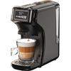 NONE Caffettiera a capsule Nespresso HiBREW H1B 6 in 1, serbatoio d'acqua da 600 ml, estrazione a 19 bar di pressione, modalità caldo/freddo, indicatore LED, per capsule Kcup/Nes/DG/Espresso in polvere,