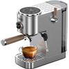 HiBREW Macchina da caffè semiautomatica HiBREW H13, con schermo touch, pressione di 20 bar, modalità di preparazione multifunzionali, vaschetta raccogligocce regolabile
