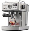 HiBREW Cafetera Express Automática Portatil Hibrew H10a - Macchina per caffè espresso programmabile, acciaio inossidabile spazzolato, temperatura e volume della tazza regolabili, serbatoio dell'acqua