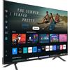 MAJESTIC FL40TZ V1 TV LED, 40", Full HD, Smart TV, Wi-Fi, HDMI e USB, retroilluminazione Direct LED, Nero