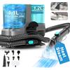 VacniQ Aspirapolvere Professionale, Potente Aspirazione da 18Kpa, Portatile, per Tappeti, Mobili, Tessuti, Auto, Peli di Animali
