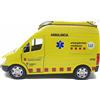 Playjocs Ambulanza SEM. Veicolo in metallo con parti in plastica, ruote libere, porte anteriori apribili, non consigliato a bambini di età inferiore ai 3 anni PLAYJOCS GT-8016