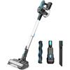 NONE Aspirapolvere senza fili Escoba Inse N5, 12000pa Aspirapolvere potente per cenere 45 minuti in modalità automatica, aspirapolvere senza fili 6 in 1 anti-groviglio per pavimento/tappeto/peli di animali