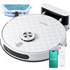 NONE Aspiradora Robot aspirapolvere e lavapavimenti Tesvor S8 Pro 2 in 1 con funzione di lavaggio, aspirazione 6000Pa, navigazione LiDAR, tempo di funzionamento di 240 minuti, controllo tramite APP/Alexa