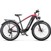 NONE Bicicletta Elettrica Duotts F26 Lite con Motore Brushless 48V500W, Batteria al Litio 18Ah, Doppio Freno Idraulico