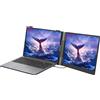 NONE Blackview SCM6 Estensione Schermo per Laptop (600 g 4,5 mm), Estensore Schermo FHD IPS da 14 Pollici con Protezione per gli Occhi, Monitor Ultra Sottile per Gaming per Laptop da 13-17 Pollici