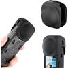 NONE Copriobiettivo in Silicone per Insta360 X5 X4 X4Air, Accessorio Protettivo Antipolvere e Antigraffio per Fotocamera Insta 360 X4