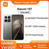 XIAOMI Versione globale Xiaomi 15T con fotocamera Spotlight, display da 6,83 pollici a 120Hz, HyperCharge da 67W, batteria da 5500mAh